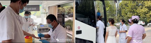 鄄城润聪医院|用热血铸就生命的桥梁，我院员工无偿献血传递爱的正能量。